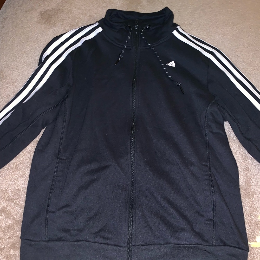 Adidas long sleeve zip up jacket